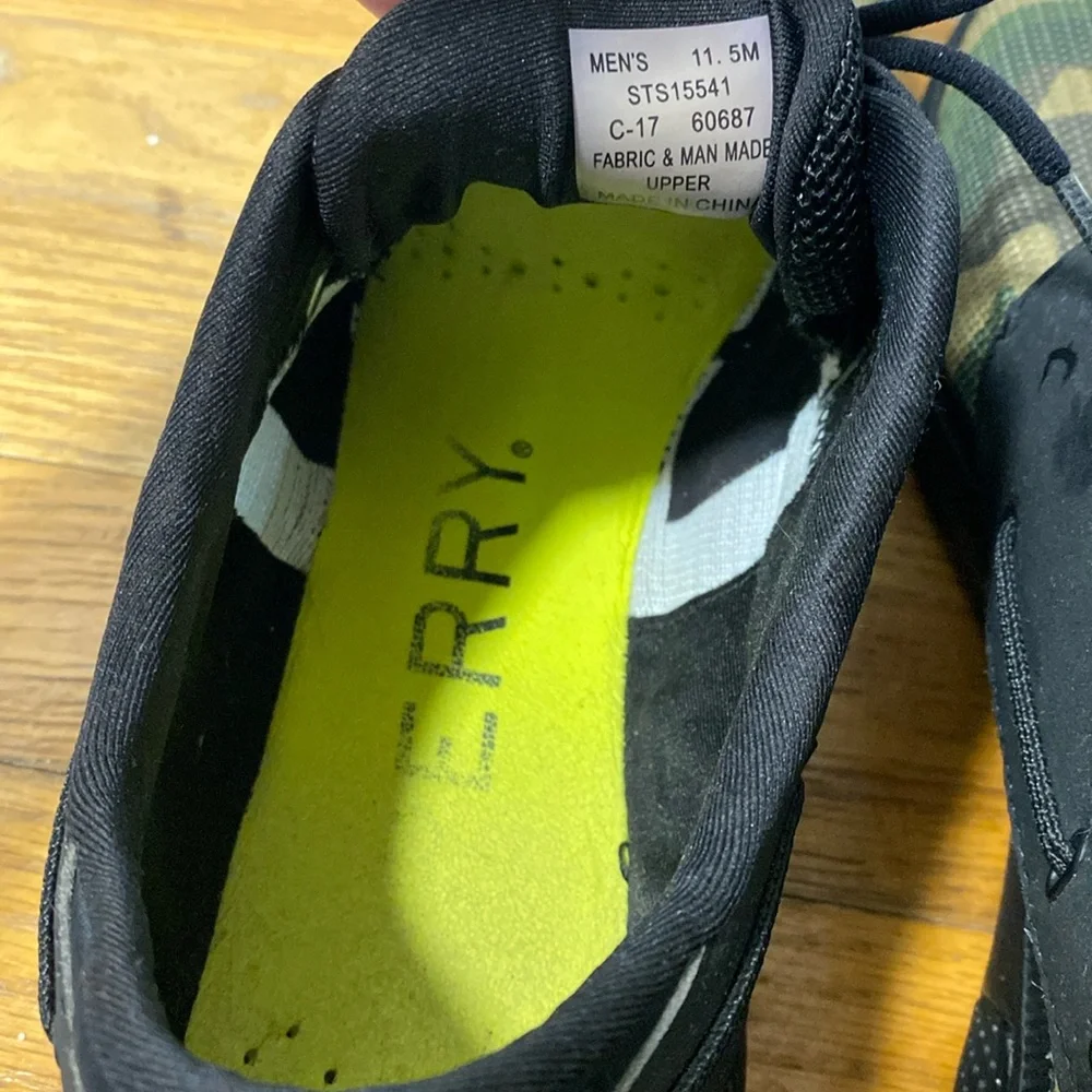 Sperry Camouflage Boating Quick Dry Sneakers